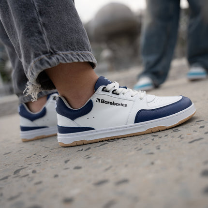 Barebarics Wave White Dark Blue