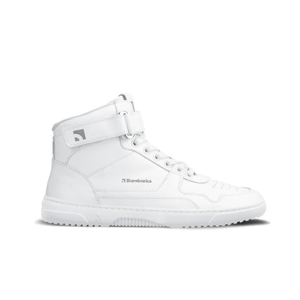 Barebarics Zing High Top All White Leather