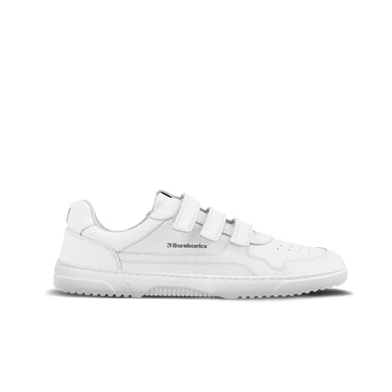 Barebarics Zing Velcro All White Leather