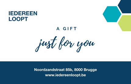 IEDEREEN LOOPT IEDEREEN LOOPT Cadeaubon