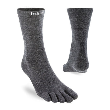 Injinji Liner Crew Merino Wool Slate