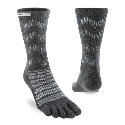 Injinji Outdoor Midweight Crew Wool Slate