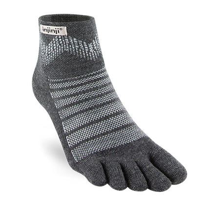 Injinji Outdoor Midweight Mini-Crew Wool Slate