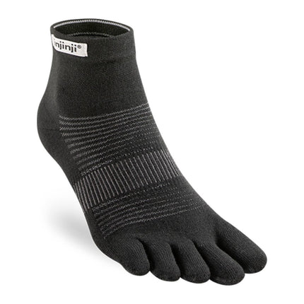 Injinji Run Lightweight Mini-Crew Coolmax Black