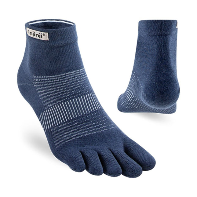 Injinji Run Lightweight Mini-Crew Coolmax Navy