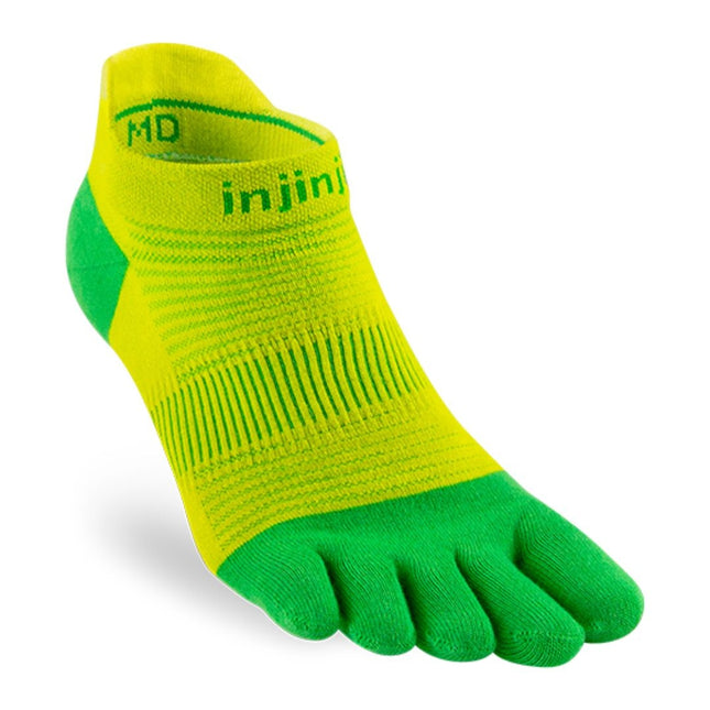 Injinji Run Lightweight No-Show Coolmax Clover