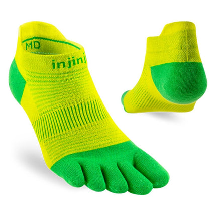 Injinji Run Lightweight No-Show Coolmax Clover