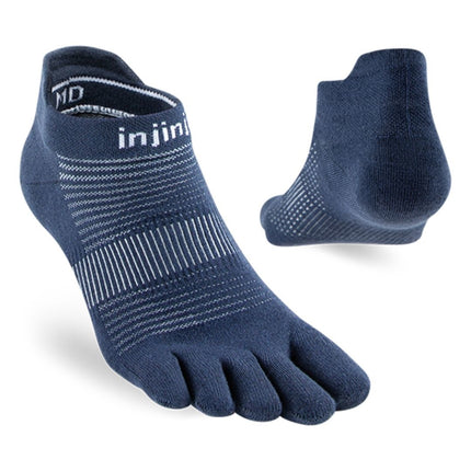 Injinji Run Lightweight No-Show Coolmax Navy