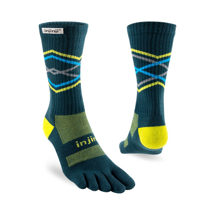 Injinji Trail Midweight Crew Eclipse