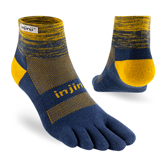 Injinji Trail Midweight Mini-Crew Moonlit