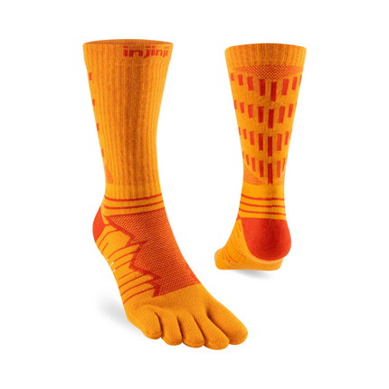 Injinji Ultra Run Crew Desert Orange