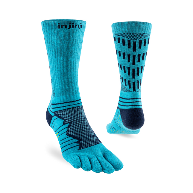 Injinji Ultra Run Crew Pacific Blue