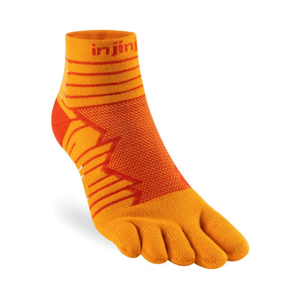 Injinji Ultra Run Mini-Crew Desert Orange