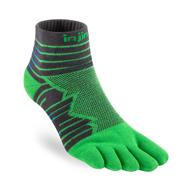 Injinji Ultra Run Mini-Crew Emerald