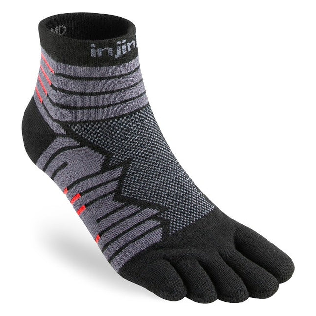 Injinji Ultra Run Mini-Crew - Onyx