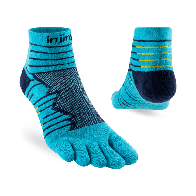 Injinji Ultra Run Mini-Crew Pacific Blue