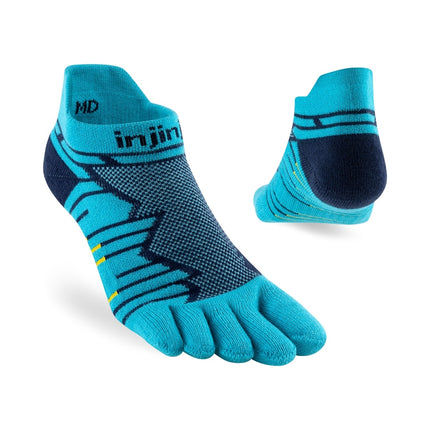 Injinji Ultra Run No-Show Pacific Blue