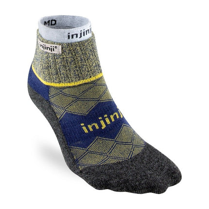 Injinji Women's Liner+Runner Mini-Crew - Canary