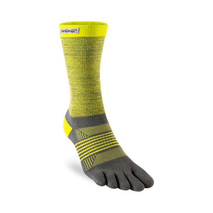 Injinji Women's Trail Midweight Crew Lightning