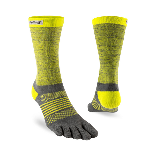 Injinji Women's Trail Midweight Crew Lightning