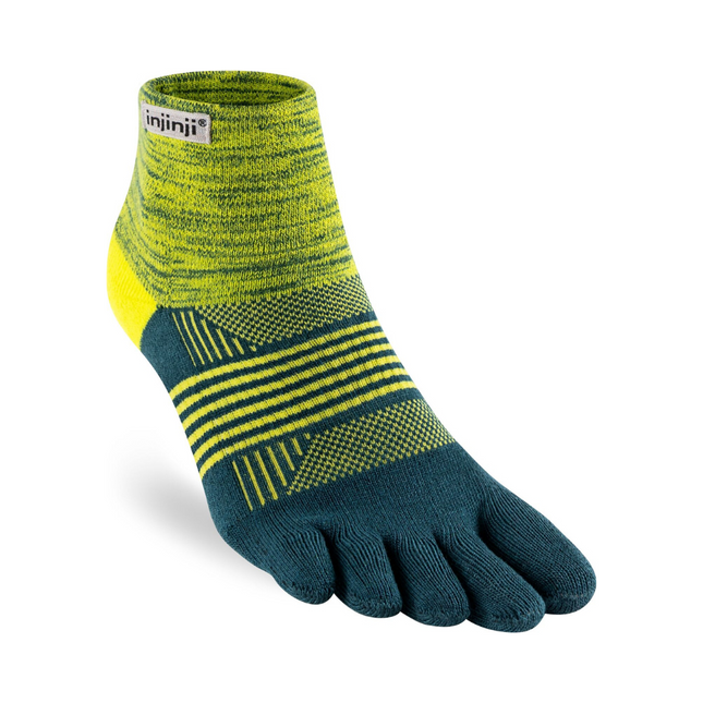 Injinji Women's Trail Midweight Mini-Crew Firefly