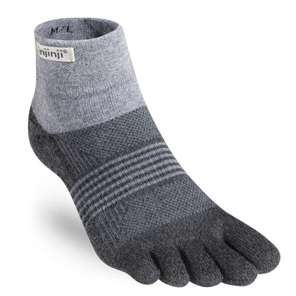 Injinji Women's Trail Midweight Mini-Crew Granite