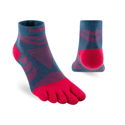 Injinji Women's Ultra Run Mini-Crew Berry