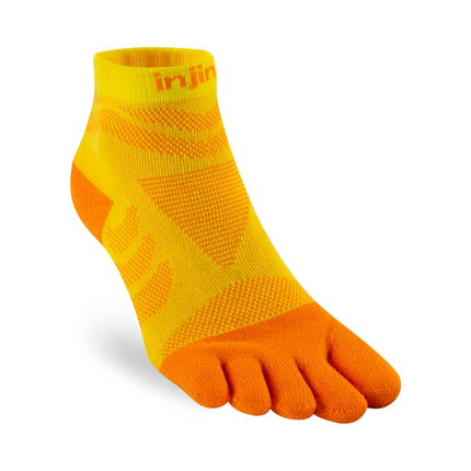 Injinji Women's Ultra Run Mini-Crew Sunflower