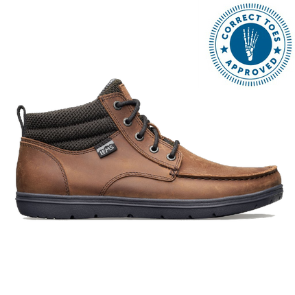 Lems Boulder Boot Mid Leather - Umber - Uniseks