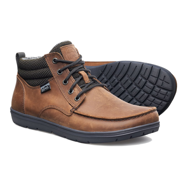 Lems Boulder Boot Mid Leather - Umber - Uniseks