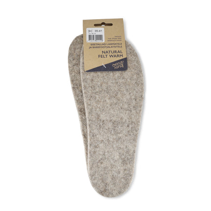 OmaKing Natural Felt Warm Insole