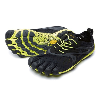 Vibram Fivefingers V-Run - black/yellow - mannen