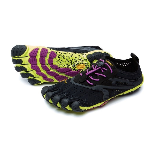 Vibram Fivefingers V-Run - Black/yellow - vrouwen