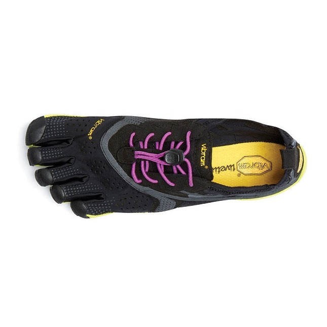 Vibram Fivefingers V-Run - Black/yellow - vrouwen