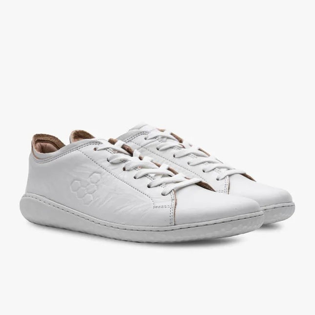 Vivobarefoot Geo Court III Bright White Mannen