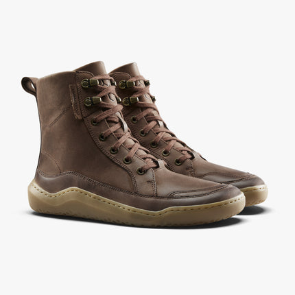 Vivobarefoot Gobi Boot Warmlined Bark Mannen