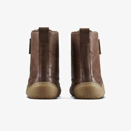 Vivobarefoot Gobi Boot Warmlined Bark Mannen