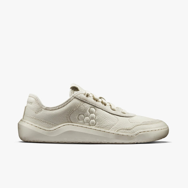 Vivobarefoot Gobi Sneaker Leather Limestone Vrouwen