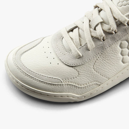 Vivobarefoot Gobi Sneaker Leather Limestone Vrouwen