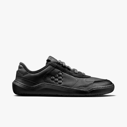 Vivobarefoot Gobi Sneaker Leather Obsidian Vrouwen