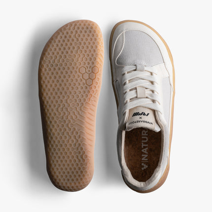 Vivobarefoot Gobi Sneaker Premium Canvas Cement Mannen