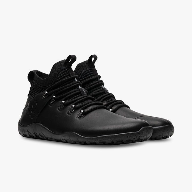 Vivobarefoot Magna Leather FG Obsidian Mannen