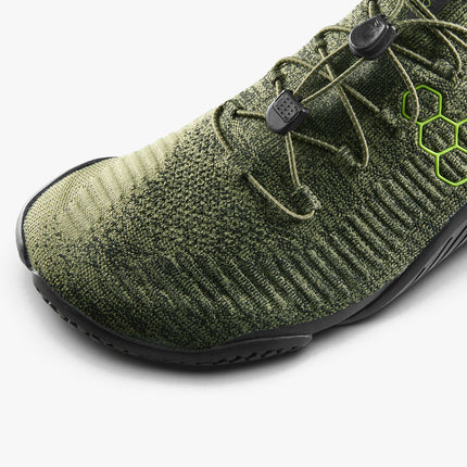 Vivobarefoot Motus Flex Forest Green Acid Lime Mannen