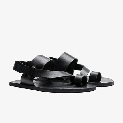 Vivobarefoot Opanka Sandal Obsidian - vrouwen