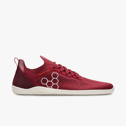 Vivobarefoot Primus Lite Knit Burgundy Mannen