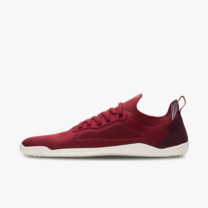 Vivobarefoot Primus Lite Knit Burgundy Mannen