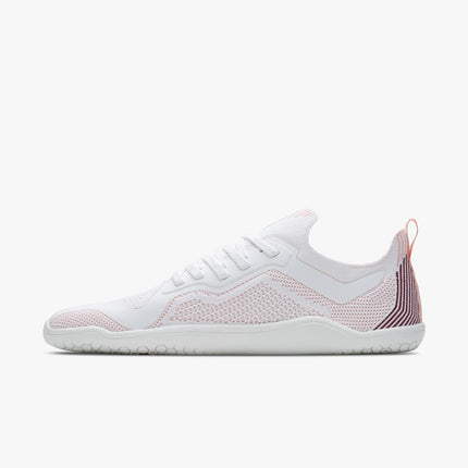 Vivobarefoot Primus Lite Knit White Peach Melba Vrouwen