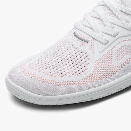 Vivobarefoot Primus Lite Knit White Peach Melba Vrouwen