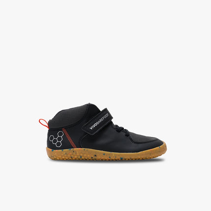 Vivobarefoot Primus Ludo Hi Junior Obsidian