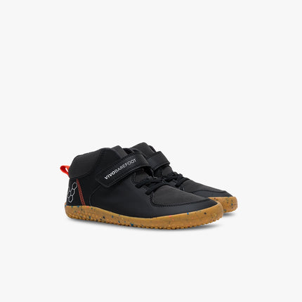 Vivobarefoot Primus Ludo Hi Kids Obsidian